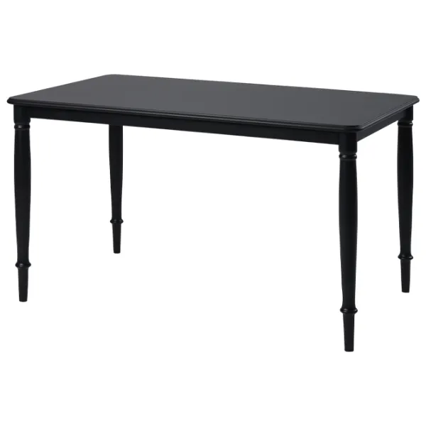 Обеденные стол со стульями Ikea Danderyd/Ingolf Прямоугольная / МДФ / Черный photo 2