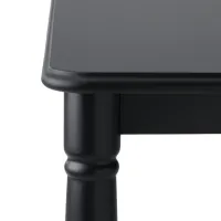 Set masă și scaune Ikea Danderyd/Ingolf Dreptunghiulară / MDF / Black photo 4