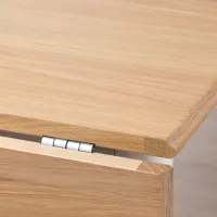 Set masă și scaune Ikea Danderyd/Ebbalycke/Idekulla Pătrată / PAL / Oak veneer photo 4