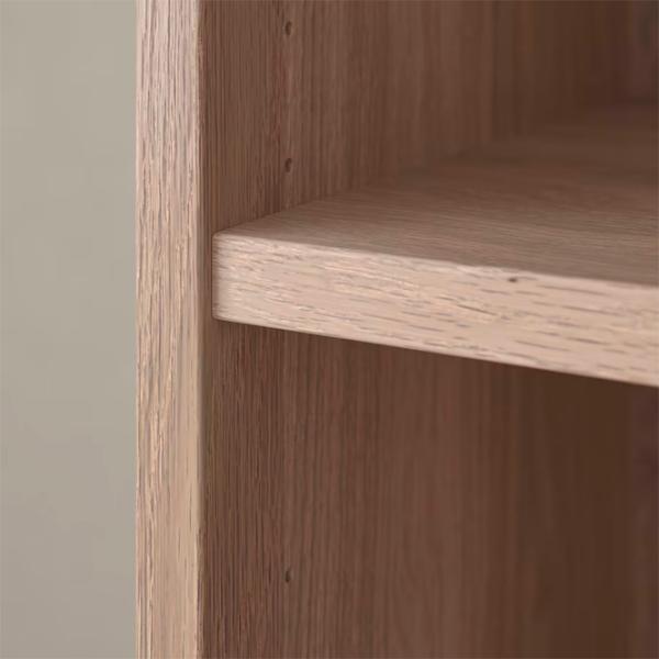 Шкаф с полками Ikea Billy/Oxberg 202 x 160 x 30см / МДФ / Дуб photo 5