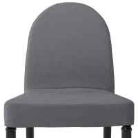 Set masă și scaune Ikea Danderyd/Vissle Dreptunghiulară / MDF / Black photo 4