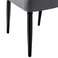 Set masă și scaune Ikea Danderyd/Vissle Dreptunghiulară / MDF / Black photo 5