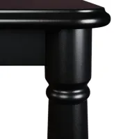 Set masă și scaune Ikea Danderyd/Vissle Dreptunghiulară / MDF / Black photo 6
