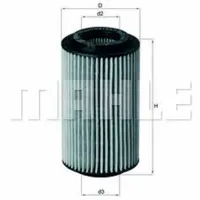 Масляный фильтр Mahle OX 153/7D MHL-OX 153/7D2 photo 3