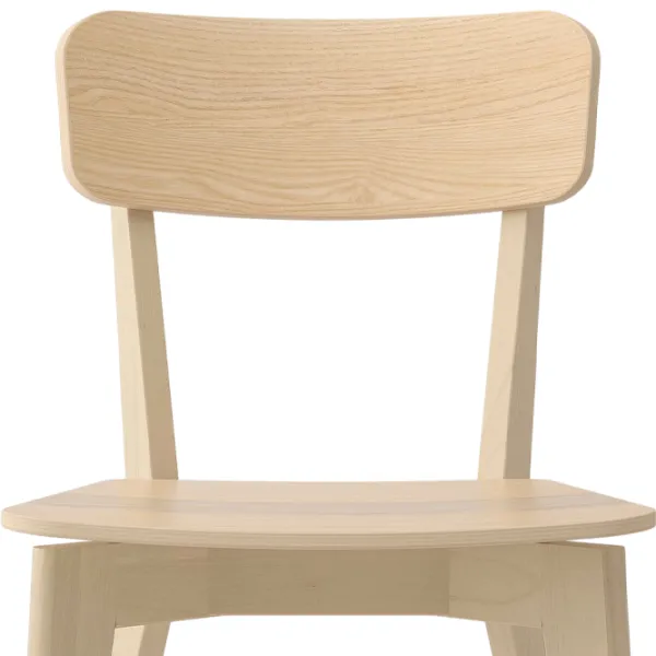 Обеденные стол со стульями Ikea Lisabo Круглая / МДФ / Ясеневый Шпон photo 4