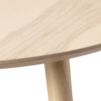 Set masă și scaune Ikea Lisabo Rotundă / MDF / Ash Veneer photo 6