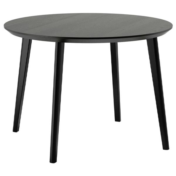 Обеденные стол со стульями Ikea Lisabo Круглая / МДФ / Черный photo 2 Обеденные стол со стульями Ikea Lisabo Круглая / МДФ / Черный photo 2
