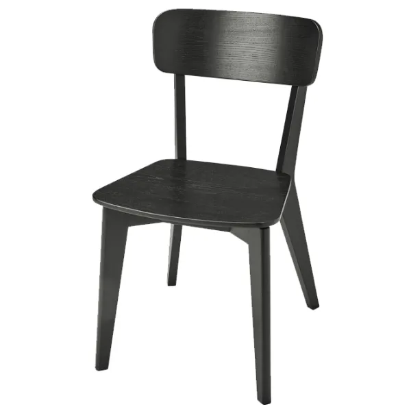 Обеденные стол со стульями Ikea Lisabo Круглая / МДФ / Черный photo 3 Обеденные стол со стульями Ikea Lisabo Круглая / МДФ / Черный photo 3