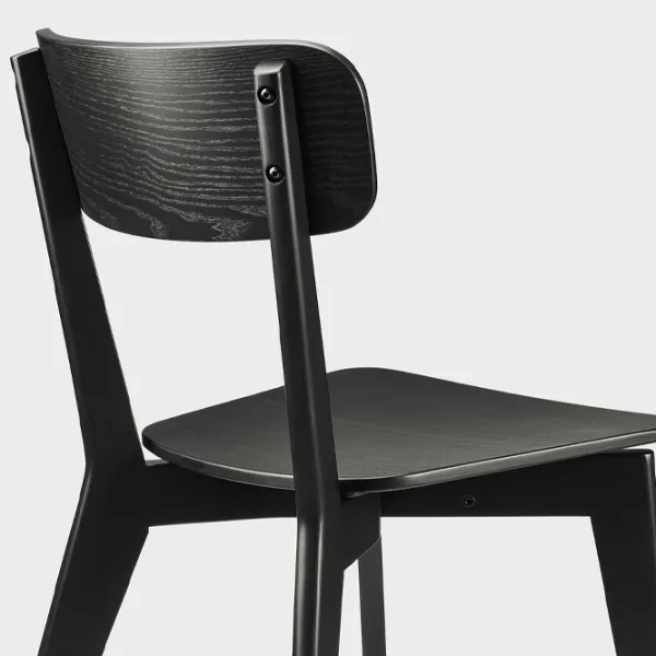 Обеденные стол со стульями Ikea Lisabo Круглая / МДФ / Черный photo 5 Обеденные стол со стульями Ikea Lisabo Круглая / МДФ / Черный photo 5