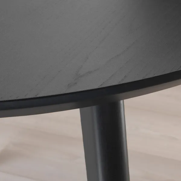 Обеденные стол со стульями Ikea Lisabo Круглая / МДФ / Черный photo 7 Обеденные стол со стульями Ikea Lisabo Круглая / МДФ / Черный photo 7