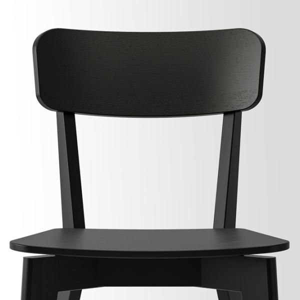 Обеденные стол со стульями Ikea Lisabo Круглая / МДФ / Черный photo 9 Обеденные стол со стульями Ikea Lisabo Круглая / МДФ / Черный photo 9