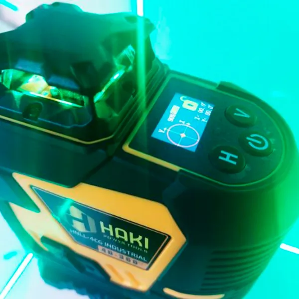 Nivelă lazer Haki HNLL-4CG Industrial Linear / Acumulator photo 4