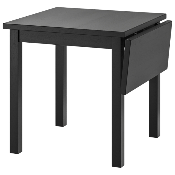 Set masă și scaune Ikea Nordviken/Skogsbo Rotundă / PAL / Black photo 2