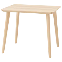 Обеденные стол со стульями Ikea Lisabo/Tallmyra Квадратная / МДФ / Ash photo 2
