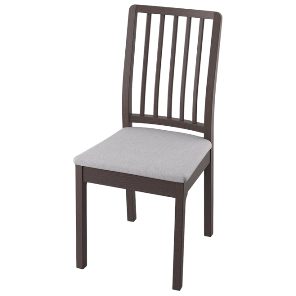 Обеденные стол со стульями Ikea Ekedalen/Orrsta Прямоугольная / ДСП / Тёмно-коричневый photo 3