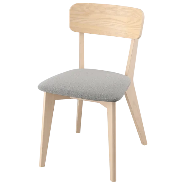 Set masă și scaune Ikea Lisabo/Tallmyra Rotundă / MDF / Ash photo 3