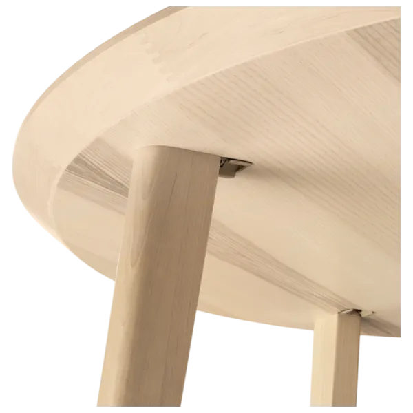 Set masă și scaune Ikea Lisabo/Tallmyra Rotundă / MDF / Ash photo 6