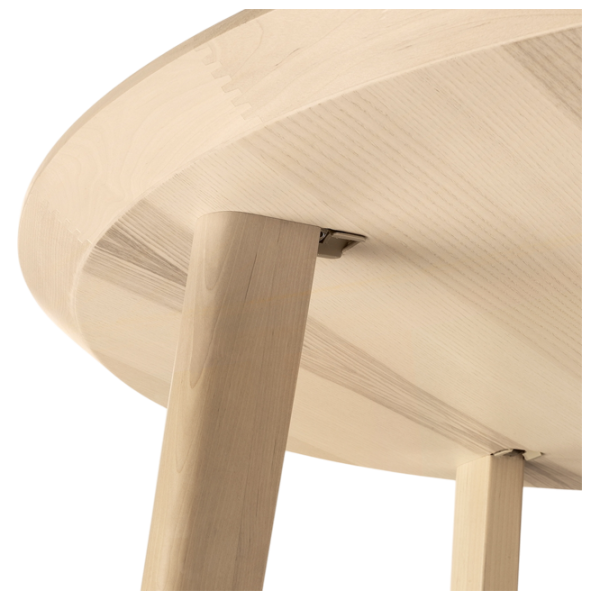 Set masă și scaune Ikea Lisabo/Tallmyra Rotundă / MDF / Ash photo 6