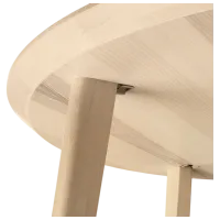 Set masă și scaune Ikea Lisabo/Tallmyra Rotundă / MDF / Ash photo 6