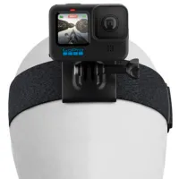 Fixator GoPro Head Strap + QuickClip 2.0 Black photo 3