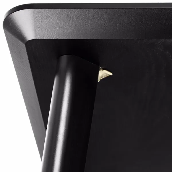 Set masă și scaune Ikea Lisabo/Alvsta Dreptunghiulară / PAL / Black photo 5