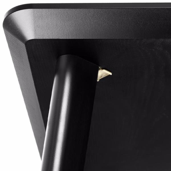 Set masă și scaune Ikea Lisabo/Alvsta Dreptunghiulară / PAL / Black photo 5