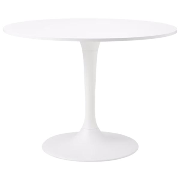 Set masă și scaune Ikea Docksta/Tobias Rotundă / PAL / White photo 6
