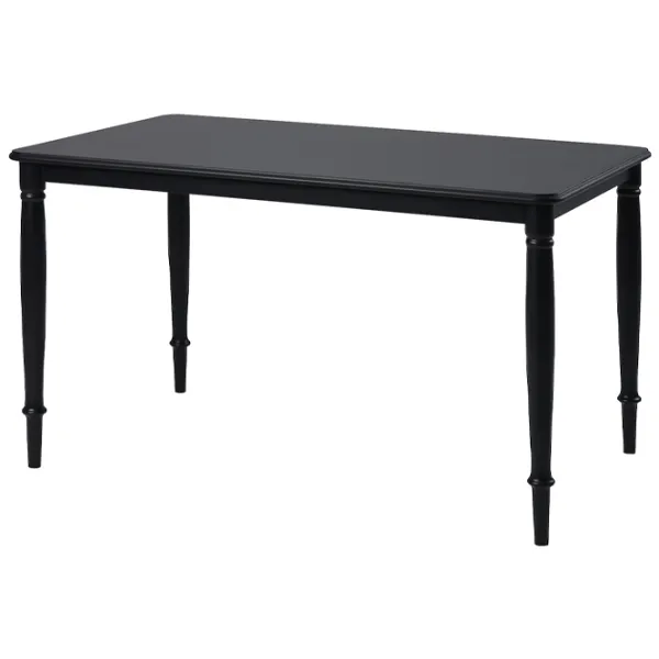 Обеденные стол со стульями Ikea Danderyd/Skogsta Прямоугольная / ДСП / Черный photo 2
