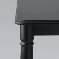 Set masă și scaune Ikea Danderyd/Skogsta Dreptunghiulară / PAL / Black photo 6