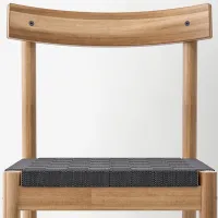 Обеденные стол со стульями Ikea Nackanas Круглая / Дерево / Acacia photo 5