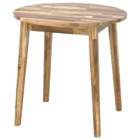 Обеденные стол со стульями Ikea Nackanas Круглая / Дерево / Acacia photo 10