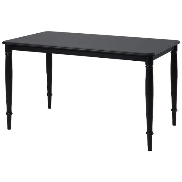 Обеденные стол со стульями Ikea Danderyd/Ebbalycke/Idekulla Прямоугольная / ДСП / Черный photo 2