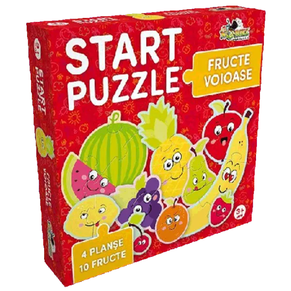 Puzzle Noriel Радостный фрукт 3+/ Количество деталей: 27 photo 1