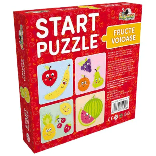Puzzle Noriel Радостный фрукт 3+/ Количество деталей: 27 photo 2