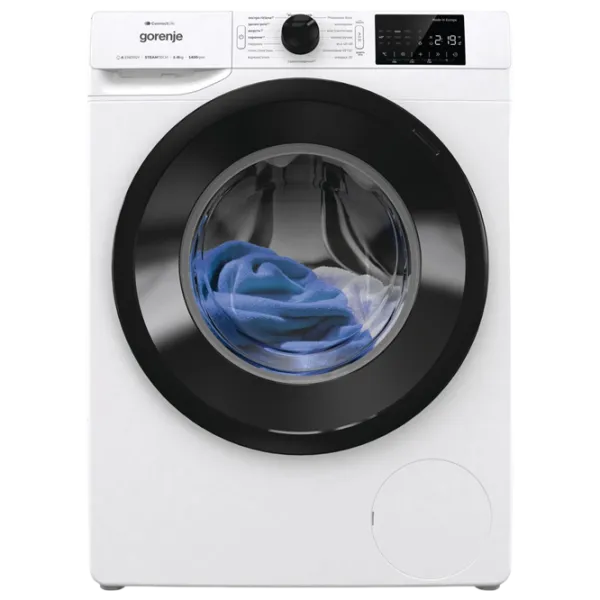 Стиральная машина Gorenje WPNEI84A1SWIFI 8 кг / 1400 об/мин / Белый photo 1