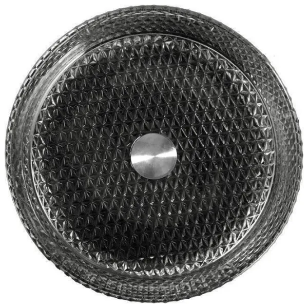 Lavoar SanDonna Mira Rotundă / Suprapuse / Black photo 1 Lavoar SanDonna Mira Rotundă / Suprapuse / Black photo 1