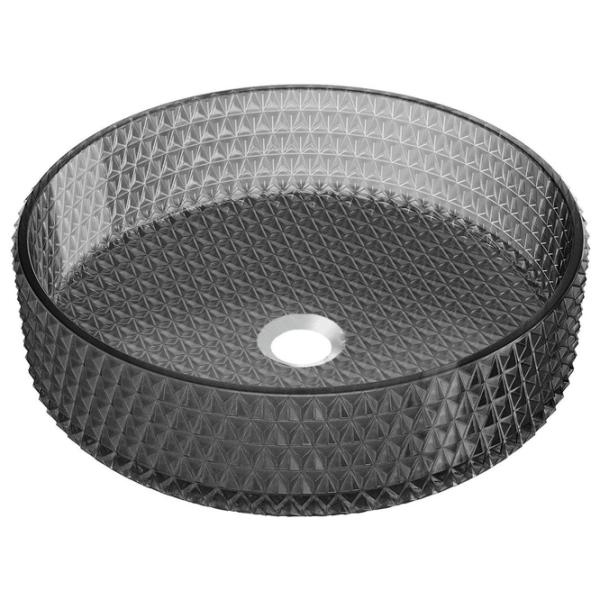 Lavoar SanDonna Mira Rotundă / Suprapuse / Black photo 3 Lavoar SanDonna Mira Rotundă / Suprapuse / Black photo 3