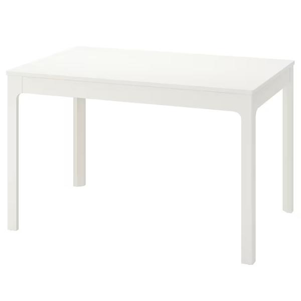 Обеденные стол со стульями Ikea Ekedalen/Alvsta Прямоугольная / ДСП / Белый photo 2