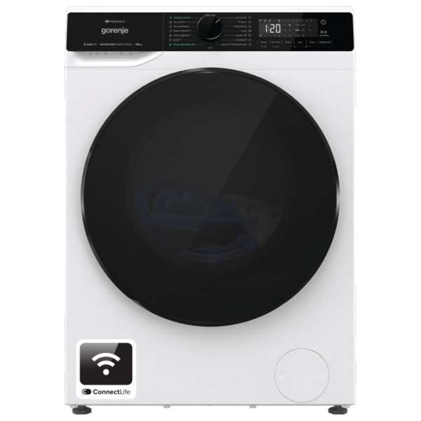 Mașină de spălat cu uscător Gorenje WD2PA964ADW 9 kg / 1400 rpm / White photo 1