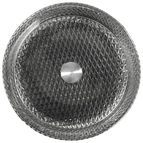 Lavoar SanDonna Mira Rotundă / Suprapuse / Gray photo 1 Lavoar SanDonna Mira Rotundă / Suprapuse / Gray photo 1