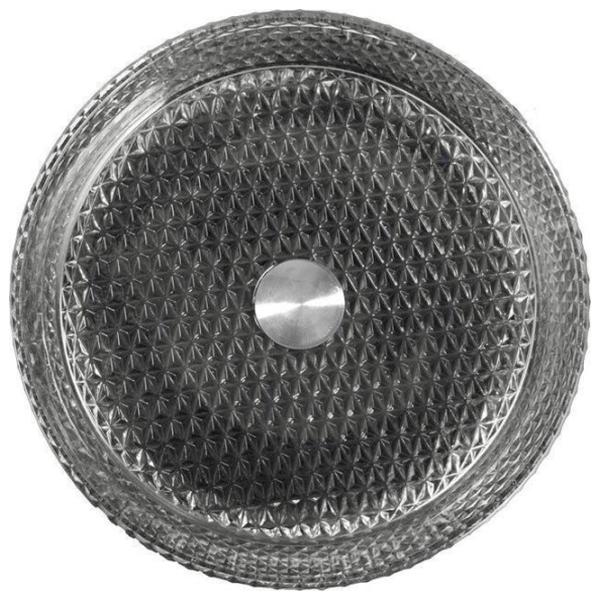 Lavoar SanDonna Mira Rotundă / Suprapuse / Gray photo 1 Lavoar SanDonna Mira Rotundă / Suprapuse / Gray photo 1