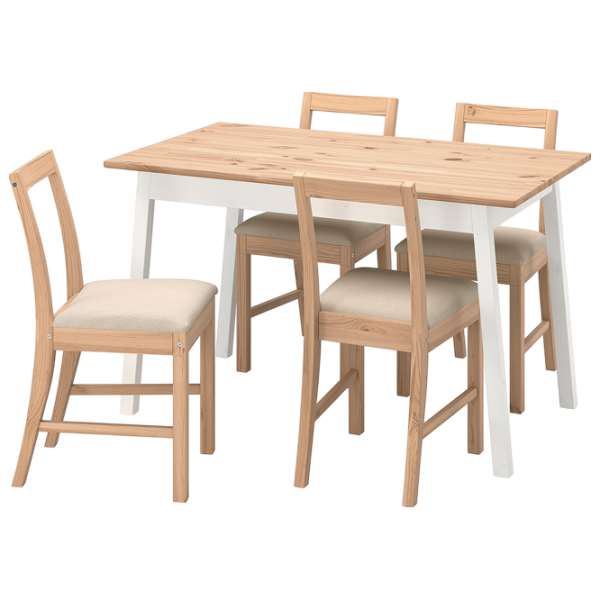 Set masă și scaune Ikea Pinntorp/Katorp Dreptunghiulară / Lemn / Light Brown photo 1 Set masă și scaune Ikea Pinntorp/Katorp Dreptunghiulară / Lemn / Light Brown photo 1