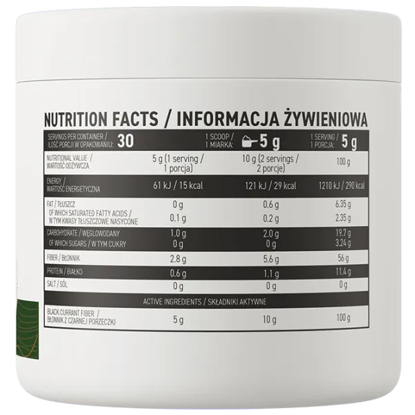 Supliment alimentar OstroVit Black Currant Fiber  photo 4 Supliment alimentar OstroVit Black Currant Fiber  photo 4