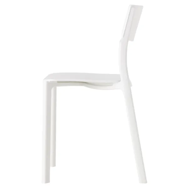 Обеденные стол со стульями Ikea Melltorp/Janinge Квадратная / ДСП / Белый photo 3