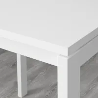 Обеденные стол со стульями Ikea Melltorp/Janinge Квадратная / ДСП / Белый photo 4