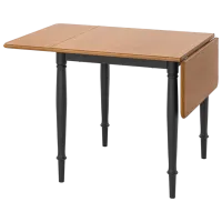 Set masă și scaune Ikea Danderyd/Ingolf Dreptunghiulară / Lemn / Pine veneer photo 2