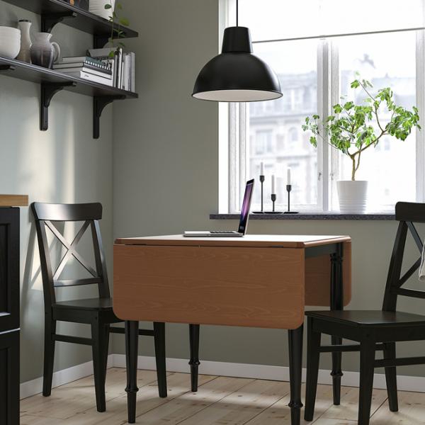 Обеденные стол со стульями Ikea Danderyd/Ingolf Прямоугольная / Дерево / Шпон сосны photo 10 Обеденные стол со стульями Ikea Danderyd/Ingolf Прямоугольная / Дерево / Шпон сосны photo 10