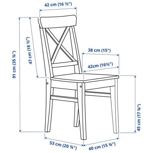 Обеденные стол со стульями Ikea Danderyd/Ingolf Прямоугольная / Дерево / Шпон сосны photo 11 Обеденные стол со стульями Ikea Danderyd/Ingolf Прямоугольная / Дерево / Шпон сосны photo 11