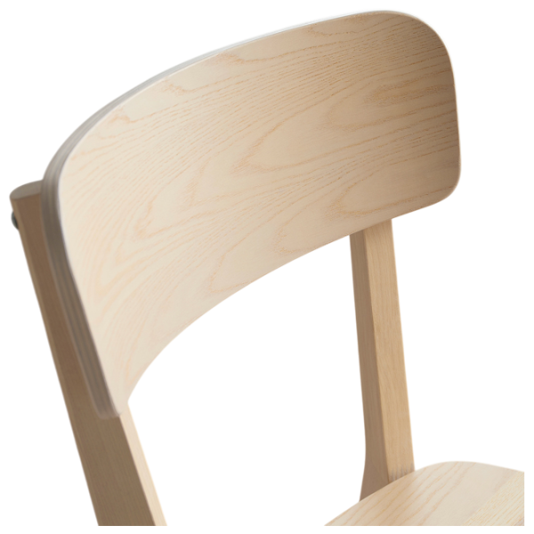 Set masă și scaune Ikea Lisabo Dreptunghiulară / PAL / Ash Veneer photo 3