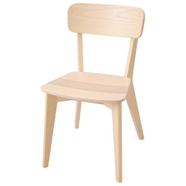 Set masă și scaune Ikea Lisabo Dreptunghiulară / PAL / Ash Veneer photo 5